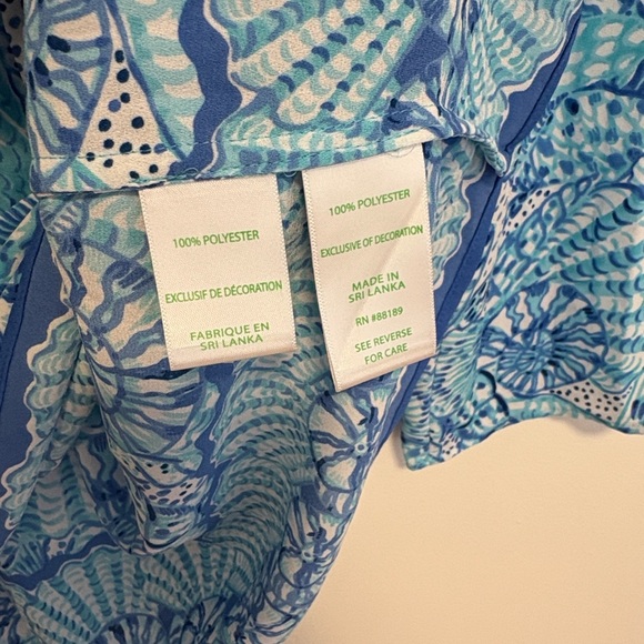 Lilly Pulitzer  MARILINA tunic NWT , sz: XXS - Picture 11 of 11